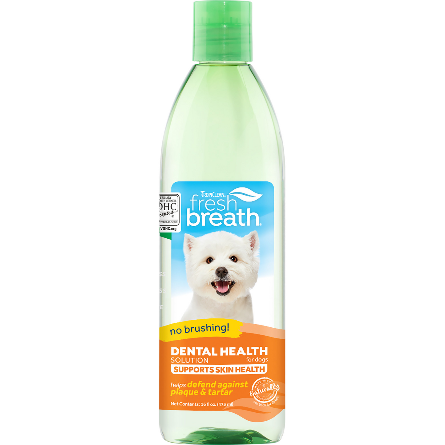 TropiClean - Solución de Salud Dental Para Control de Placa y Sarro Para Cachoros.