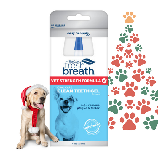 ¡SÚPER PROMOCIÓN NAVIDAD! TropiClean - Gel Dental Para Control de Placa y Sarro Para Perros