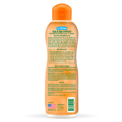 Tropiclean® Pulga y Garrapatas SOOTHING SHAMPOO PARA PERROS