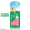 Tropiclean® Kit Cuidado Oral (Gel 2 Oz + 2 cepillos) - Dientes Limpios y Sanos Sin Cepillar!